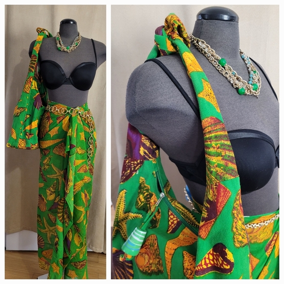 BEACH BAG with matching Sarong - Picture 4 of 8